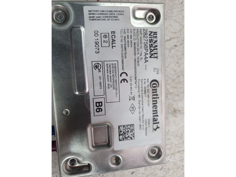 Recambio de modulo electronico para nissan juke (f16_) dig-t 117 referencia OEM IAM 282756PA4A  