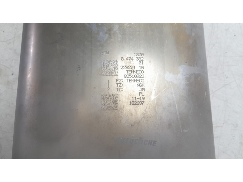 Recambio de catalizador para bmw 1 (f40) 118 d referencia OEM IAM 18308474382  