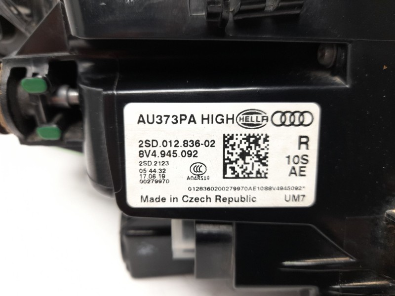 Recambio de piloto trasero derecho para audi a3 (8v1, 8vk) 1.6 tdi referencia OEM IAM 8V4945092  2021088