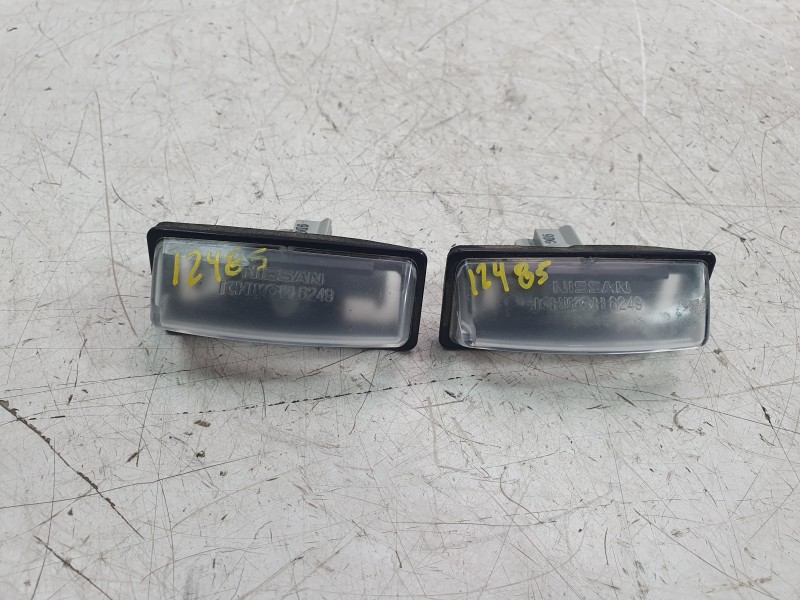 Recambio de piloto matricula para nissan juke (f16_) dig-t 117 referencia OEM IAM 6249  