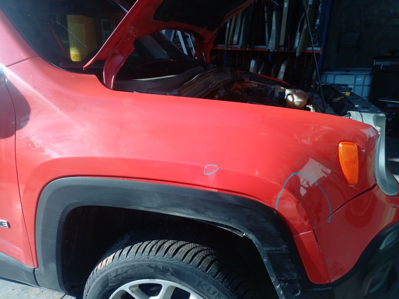 Recambio de aleta delantera derecha para jeep renegade suv (bu, b1, bv) 1.6 crd referencia OEM IAM   