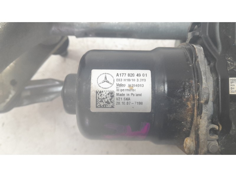 Recambio de motor limpia delantero para mercedes-benz cla-klasse (bm 118) cla 250 e (118.385) referencia OEM IAM A1778204901 W20