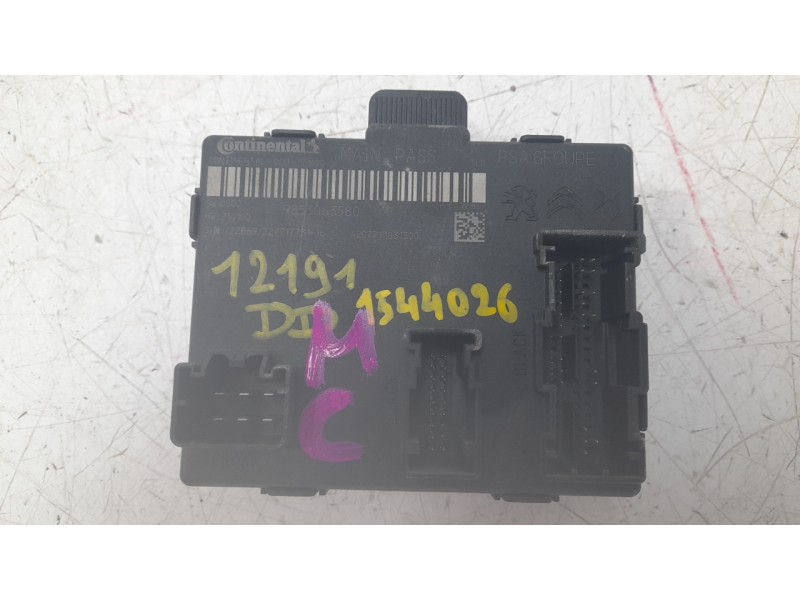 Recambio de modulo confort para peugeot 308 iii (fb_, fh_, fp_, f3_, fm_) bluehdi 130 (fbyhzl, fbyhzt) referencia OEM IAM 985306