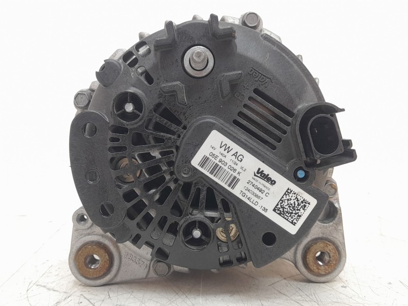 Recambio de alternador para seat leon (kl1, klg) 1.0 tsi referencia OEM IAM 05E903026K TG14LLD135 ALF280A51HQ/ALF280A51VL