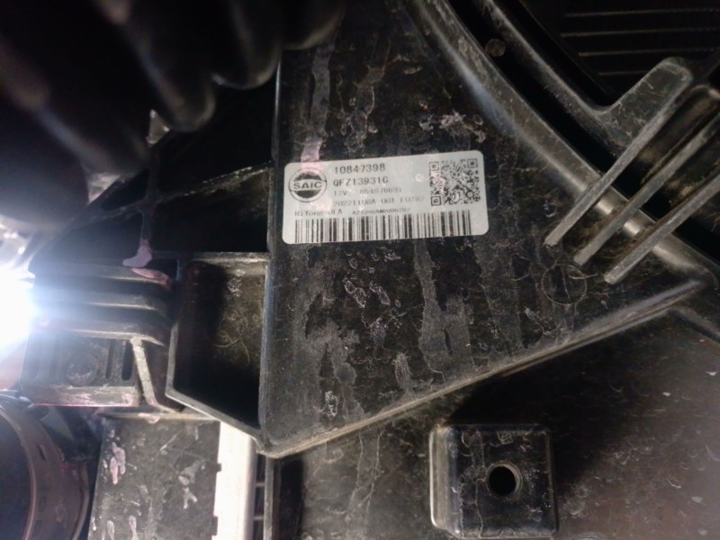 Recambio de electroventilador para mg zs suv (azs1) 1.0 t-gdi referencia OEM IAM   