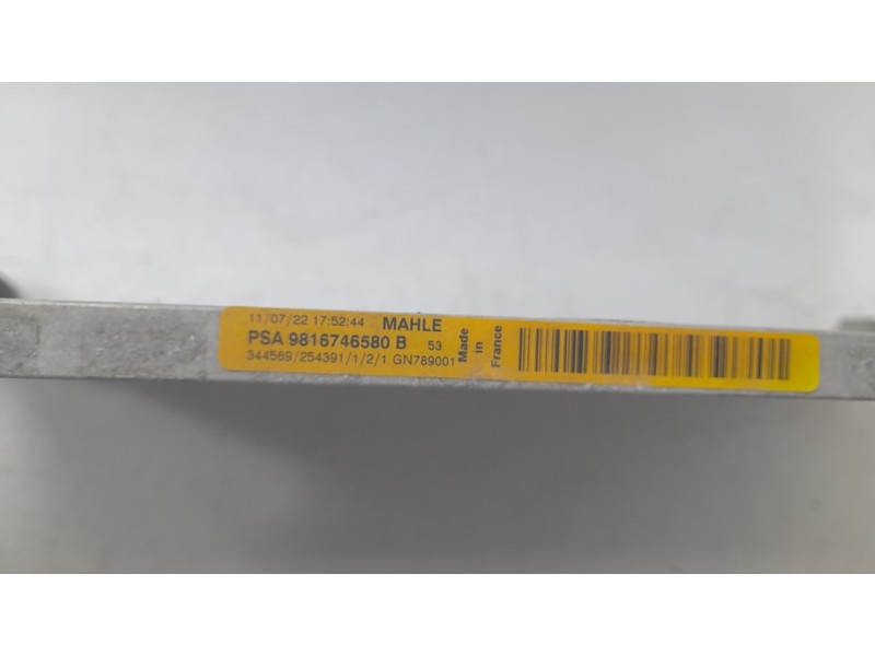 Recambio de condensador / radiador aire acondicionado para peugeot 308 iii (fb_, fh_, fp_, f3_, fm_) bluehdi 130 (fbyhzl, fbyhzt