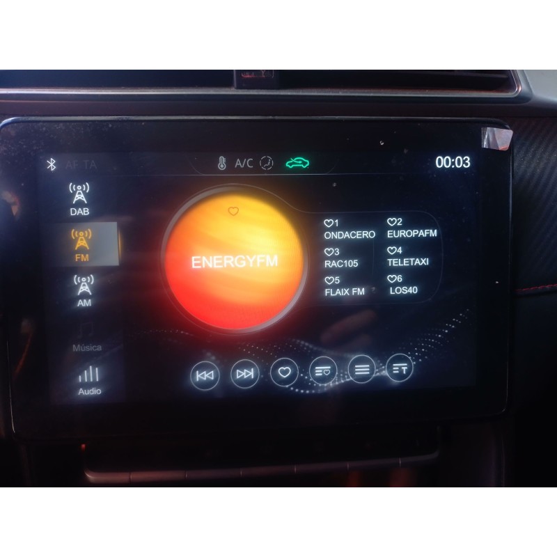 Recambio de pantalla multifuncion para mg zs suv (azs1) 1.0 t-gdi referencia OEM IAM   