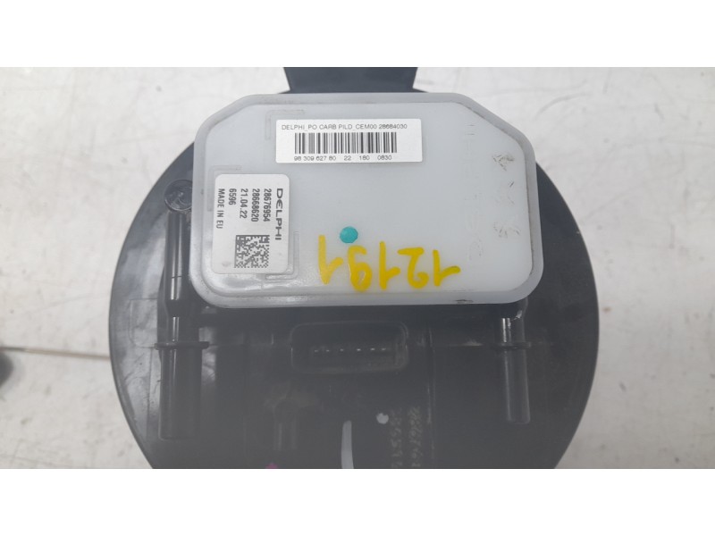 Recambio de bomba combustible para peugeot 308 iii (fb_, fh_, fp_, f3_, fm_) bluehdi 130 (fbyhzl, fbyhzt) referencia OEM IAM 983