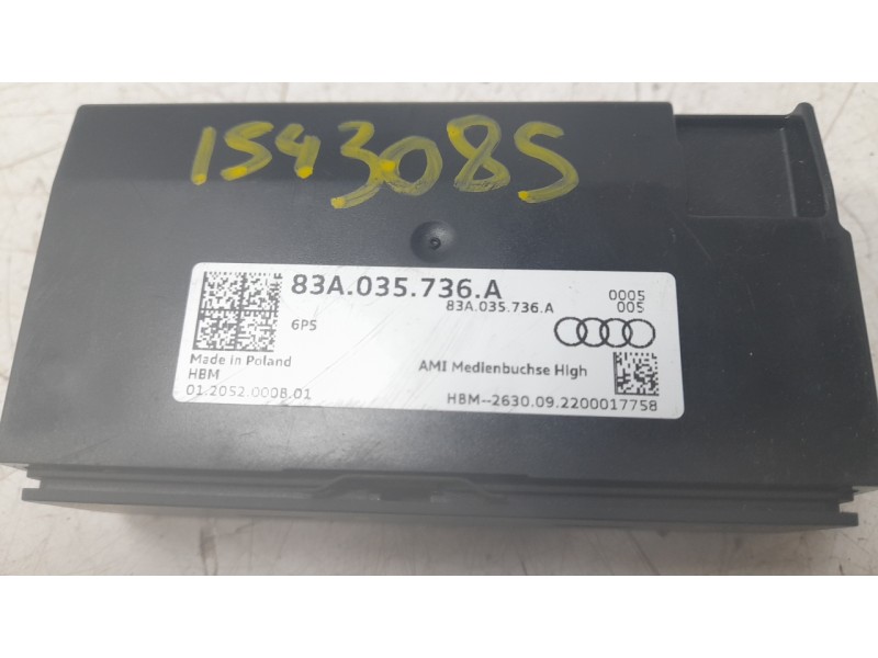 Recambio de modulo electronico para audi q3 sportback (f3n) 35 tdi referencia OEM IAM 83A035736  
