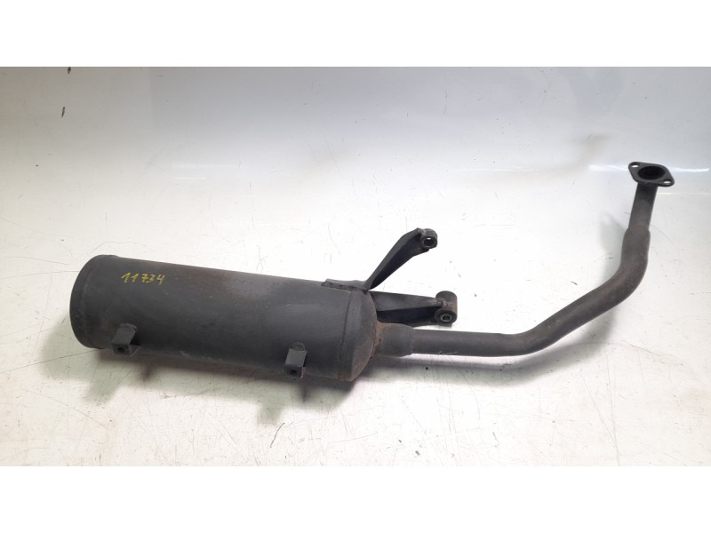 Recambio de silenciador trasero para mash storia ht125t-24 referencia OEM IAM 47000EGB0050  
