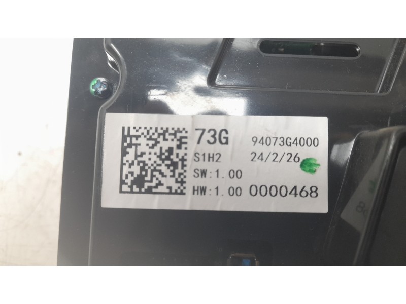 Recambio de cuadro instrumentos para hyundai i30 (pd) tecno mild-hybrid referencia OEM IAM 94073G4000  
