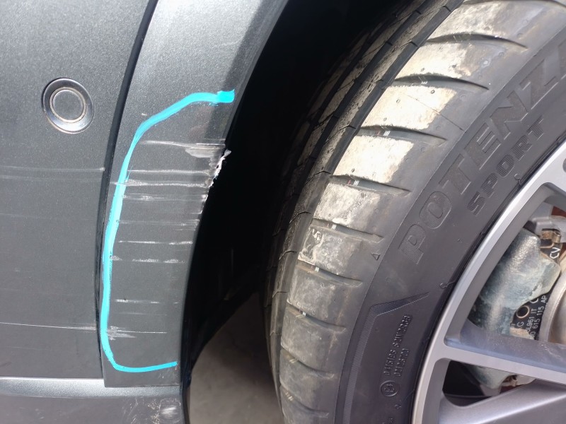 Recambio de aletin delantero izquierdo para audi q3 sportback (f3n) 35 tdi referencia OEM IAM   
