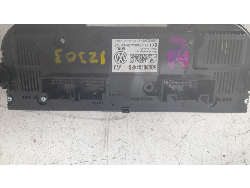 Recambio de mando climatizador para volkswagen t-roc (a11, d11) 2.0 tdi referencia OEM IAM 5G0907044FS  