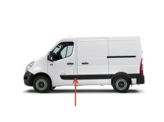 Recambio de moldura para renault master kombi referencia OEM IAM   107199291E