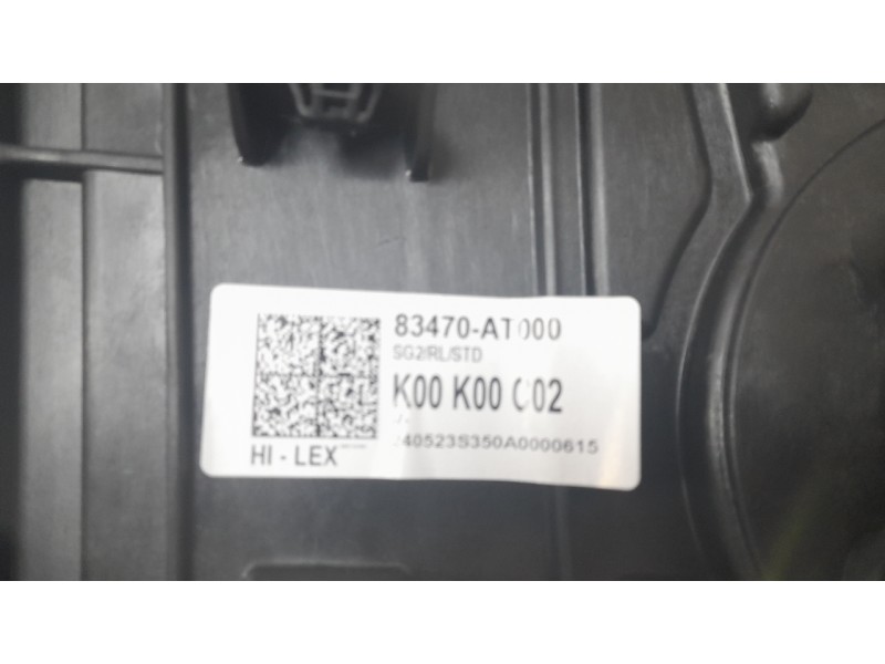 Recambio de elevalunas trasero izquierdo para kia niro ii (sg2) 1.6 gdi hybrid referencia OEM IAM 83470AT000 83450AT000 