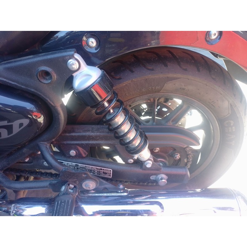 Recambio de amortiguador trasero izquierdo para royal enfield super meteor 650 super meteor 650 referencia OEM IAM   