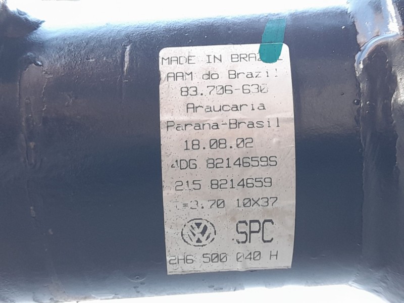 Recambio de puente trasero para volkswagen amarok referencia OEM IAM 2H6500040H  