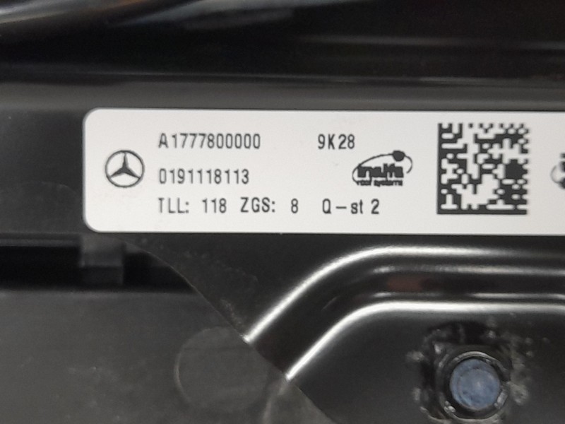 Recambio de techo electrico para mercedes-benz clase a (bm 177) a 200 (177.087) referencia OEM IAM A1777800000  
