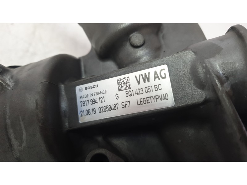 Recambio de cremallera direccion para audi a3 (8v1, 8vk) 1.6 tdi referencia OEM IAM 5Q1423051BC 7817994121 