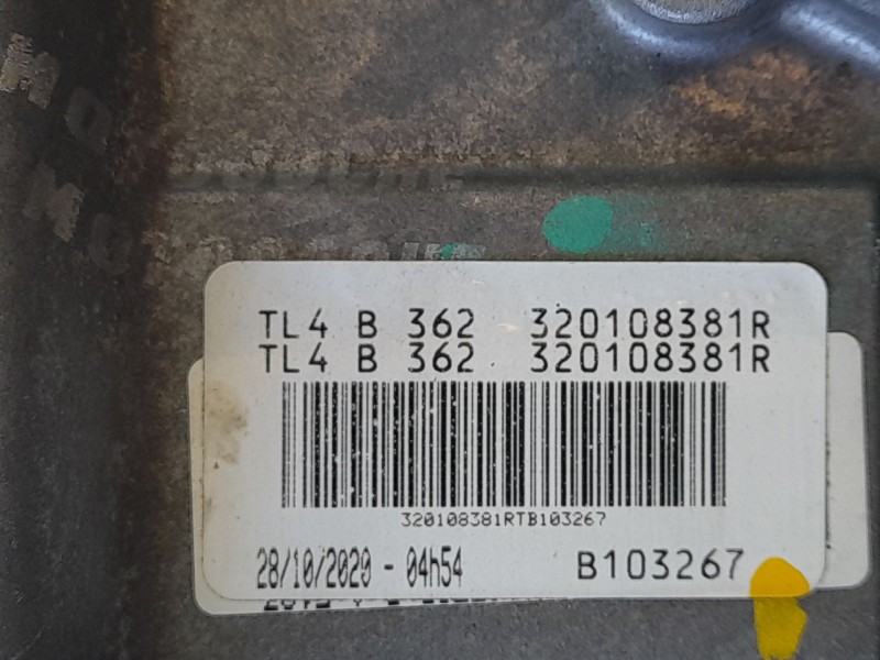 Recambio de caja cambios para renault clio v (b7_) 1.5 blue dci 85 (b7ag) referencia OEM IAM 320108505R JT4004 