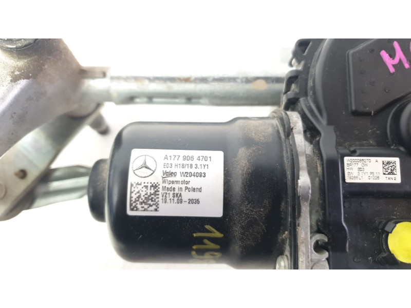 Recambio de motor limpia delantero para mercedes-benz clase a (bm 177) a 200 (177.087) referencia OEM IAM 1779064701 W204093 
