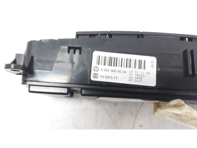 Recambio de warning para mercedes-benz clase r (w251) r 300 cdi blueefficiency (251.021) referencia OEM IAM A2519050500  