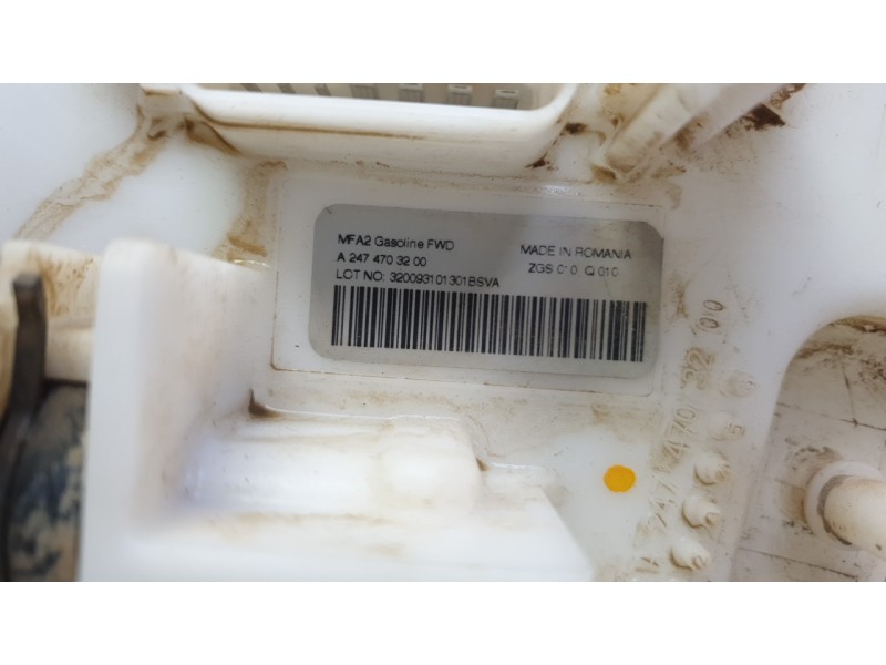 Recambio de bomba combustible para mercedes-benz clase a (bm 177) a 200 (177.087) referencia OEM IAM 2474703200  CGF050167HQ