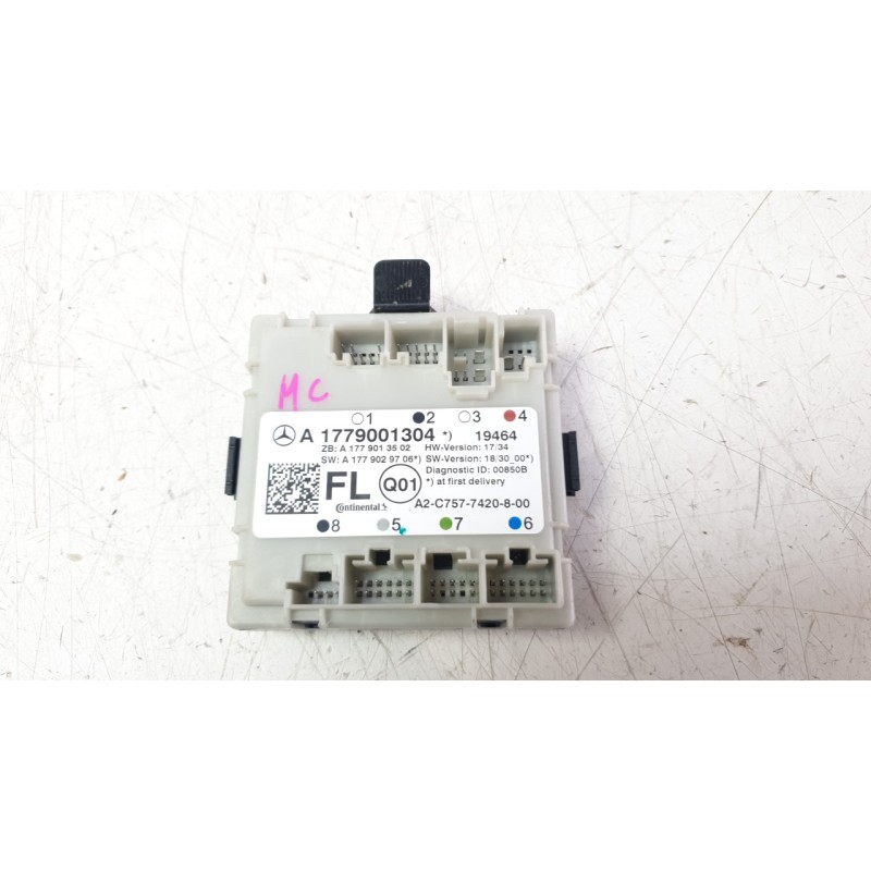 Recambio de modulo electronico para mercedes-benz clase a (bm 177) a 200 (177.087) referencia OEM IAM A1779001304 A2C7577420800 