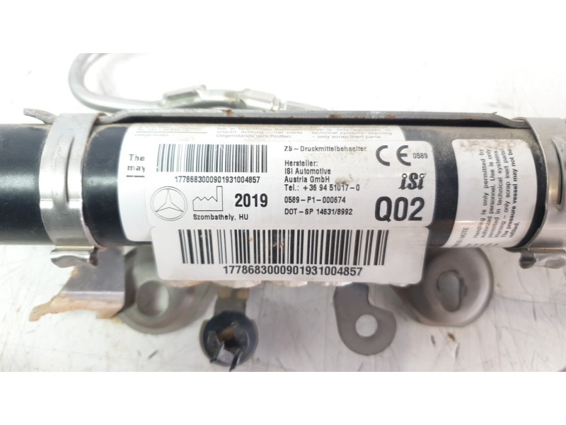 Recambio de airbag delantero izquierdo para mercedes-benz clase a (bm 177) a 200 (177.087) referencia OEM IAM 1778682800 0589P10