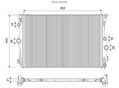 Recambio de radiador agua para mercedes-benz clase a (bm 177) a 200 (177.087) referencia OEM IAM A2475000203 273959  2