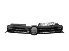 Recambio de rejilla delantera para volkswagen golf vi (5k1) referencia OEM IAM 5K0853651ALQWA  107234602/240158E/VG0382000