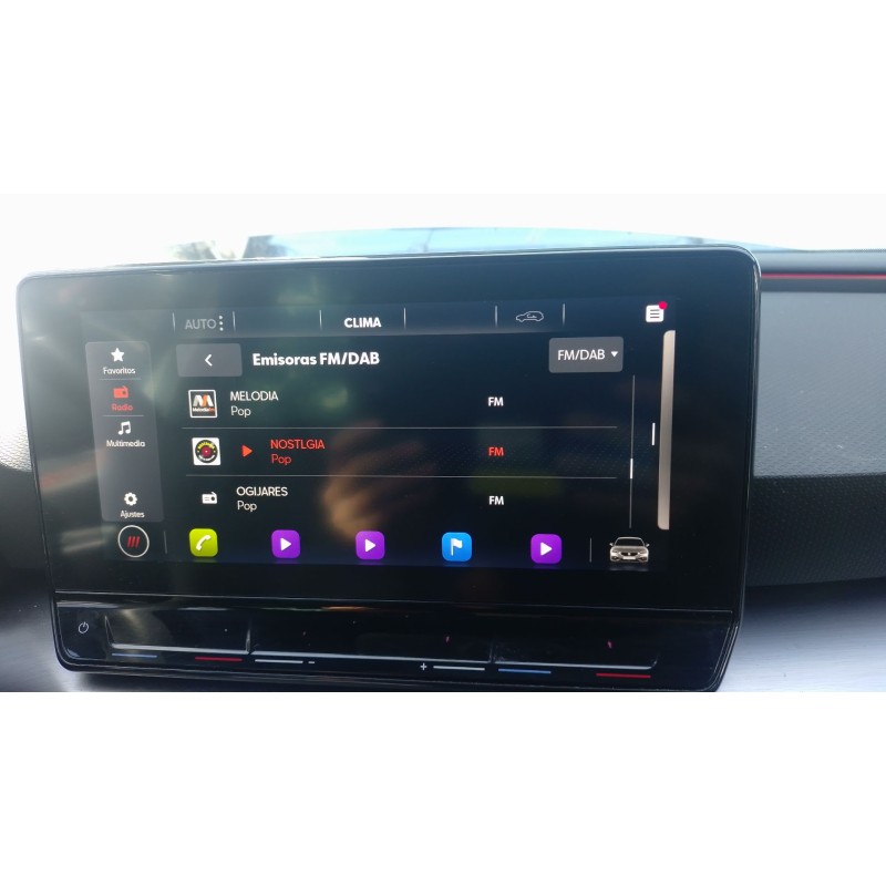 Recambio de pantalla multifuncion para seat leon (kl1, klg) 1.0 tsi referencia OEM IAM   
