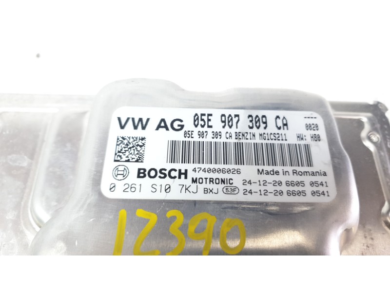 Recambio de centralita motor uce para cupra leon sportstourer (kl8, ku8, kud) 1.5 tsi referencia OEM IAM 05E907309 261S107KJ 