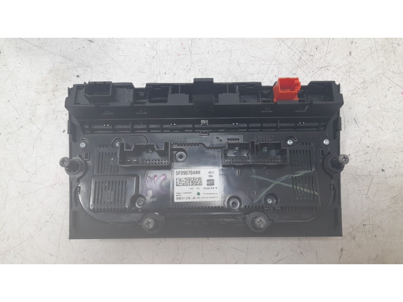 Recambio de mando climatizador para seat leon (5f1) 1.6 tdi referencia OEM IAM 5F0907044H  