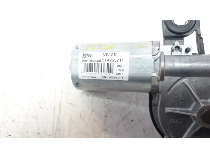 Recambio de motor limpia trasero para seat leon (5f1) 1.6 tdi referencia OEM IAM 5F4955711 W000030950 ESWSK015