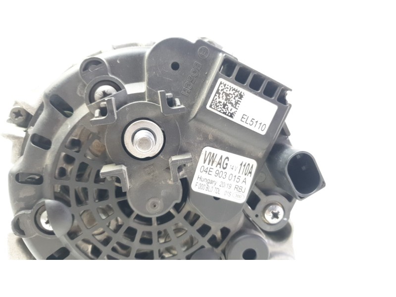 Recambio de alternador para volkswagen polo vi (aw1, bz1, ae1) 1.0 tsi referencia OEM IAM 04E903015H F000BLO7DL ALF870501HQ/ALF8