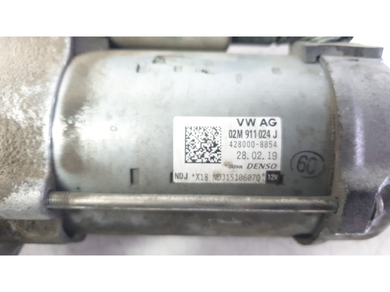 Recambio de motor arranque para volkswagen polo vi (aw1, bz1, ae1) 1.0 tsi referencia OEM IAM 02M911024J  ARF450501HQ/ARF450501B