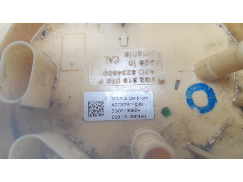 Recambio de bomba combustible para seat leon (5f1) 1.6 tdi referencia OEM IAM 5Q091905 A2C82349000 