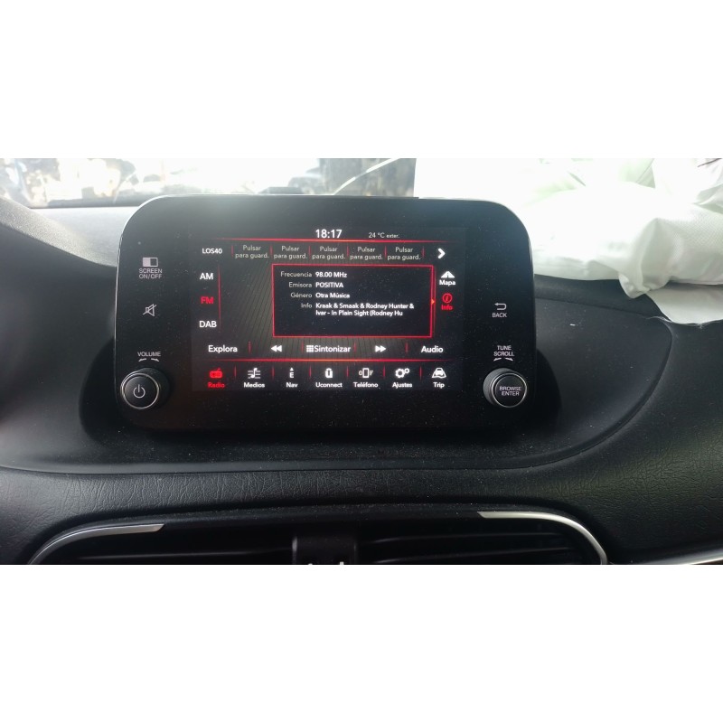 Recambio de pantalla multifuncion para fiat tipo station wagon (356_, 357_) 1.3 d (356wxh1a) referencia OEM IAM   