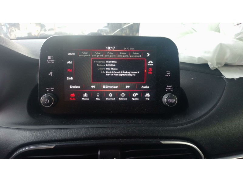 Recambio de pantalla multifuncion para fiat tipo station wagon (356_, 357_) 1.3 d (356wxh1a) referencia OEM IAM   