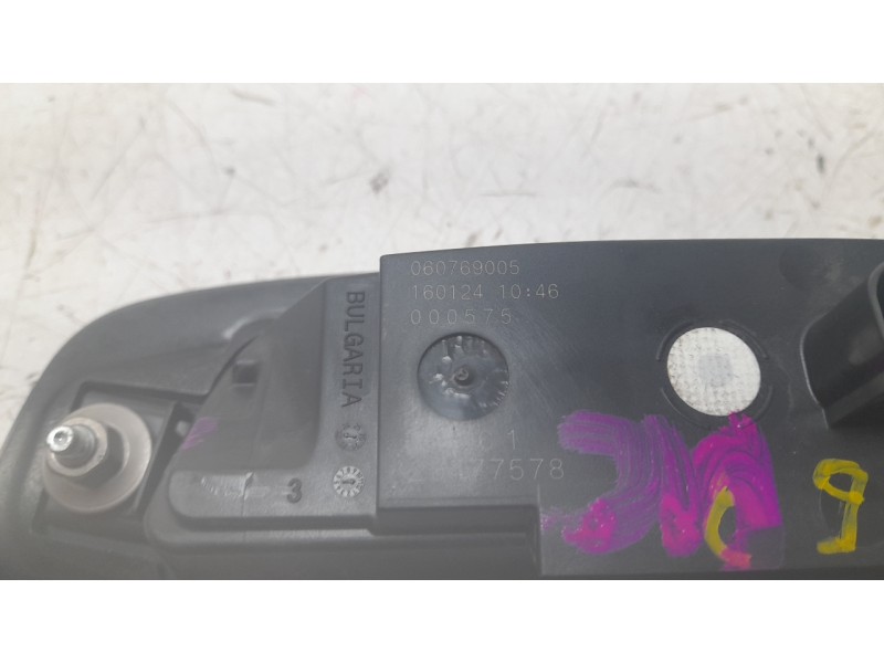 Recambio de maneta exterior porton para citroën c3 aircross ii van (2c_, 2r_) puretech 82 referencia OEM IAM 060769005  