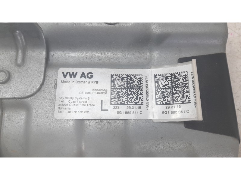 Recambio de kit airbag para seat leon (5f1) 1.6 tdi referencia OEM IAM 5F1857005E  