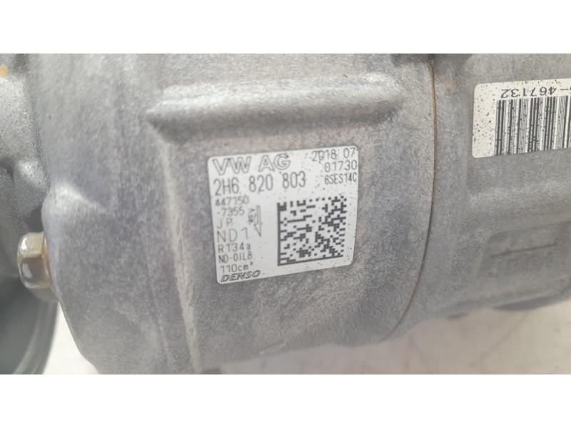 Recambio de compresor aire acondicionado para volkswagen amarok referencia OEM IAM 2H6820803 447150 