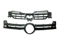 Recambio de rejilla delantera para volkswagen golf v berlina (1k1) referencia OEM IAM 1K0853651AGRU  107233205/2401580/VG0362001