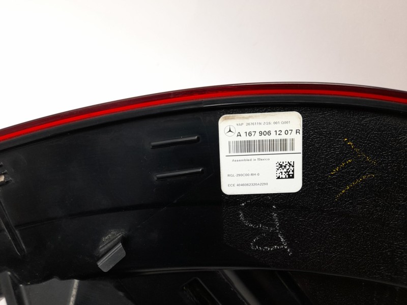 Recambio de piloto trasero derecho para mercedes-benz gle coupe (c167) gle 350 d 4-matic (167.321) referencia OEM IAM A167906120