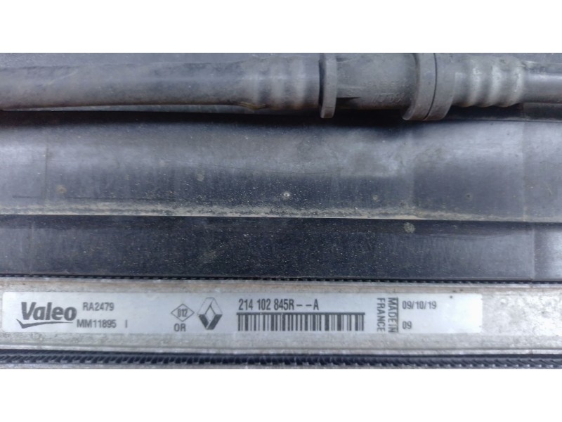 Recambio de radiador agua para renault kangoo express (fw0/1_) 1.5 dci 95 (fw16) referencia OEM IAM   