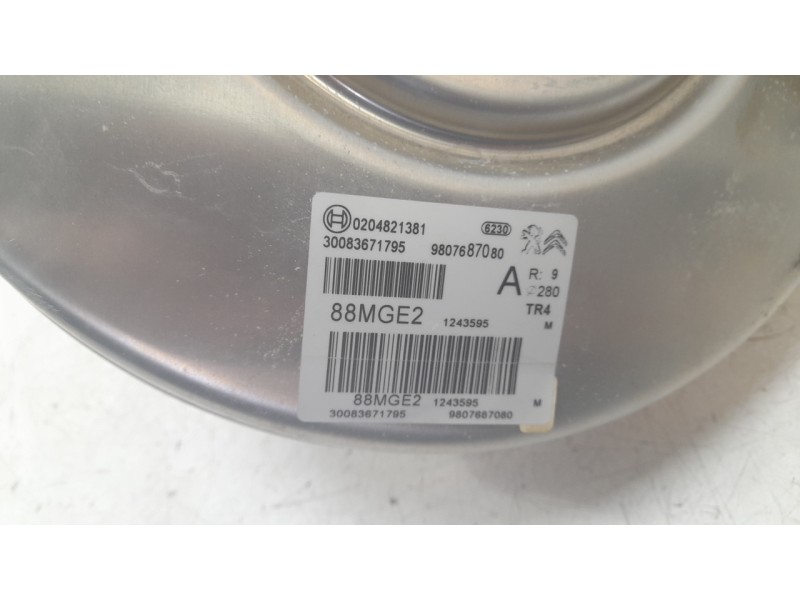 Recambio de servofreno para opel grandland / grandland x (a18, p1uo) 1.2 (75) referencia OEM IAM 9807687080 0204821381 