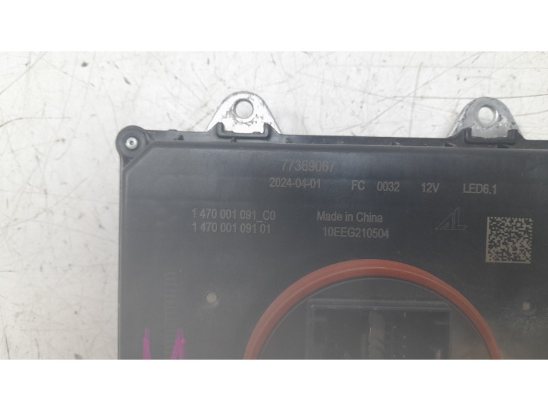 Recambio de centralita faros xenon para citroën jumper furgon 3.5 l3 h2 bluehdi 14 s&s 6v referencia OEM IAM 77369067 1470001091