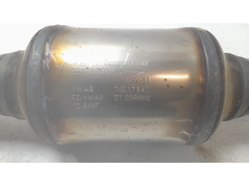 Recambio de catalizador para cupra leon sportstourer (kl8, ku8, kud) 1.5 tsi referencia OEM IAM 5Q0131701CS  