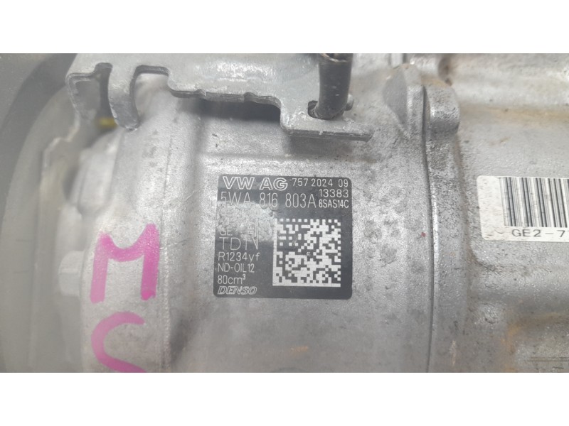 Recambio de compresor aire acondicionado para cupra leon sportstourer (kl8, ku8, kud) 1.5 tsi referencia OEM IAM 5WA816803  CAF1
